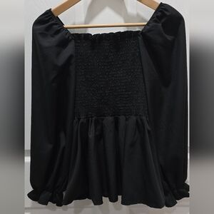 Elegant Black Women's Blouse